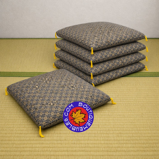 Coussins de sol de style japonais