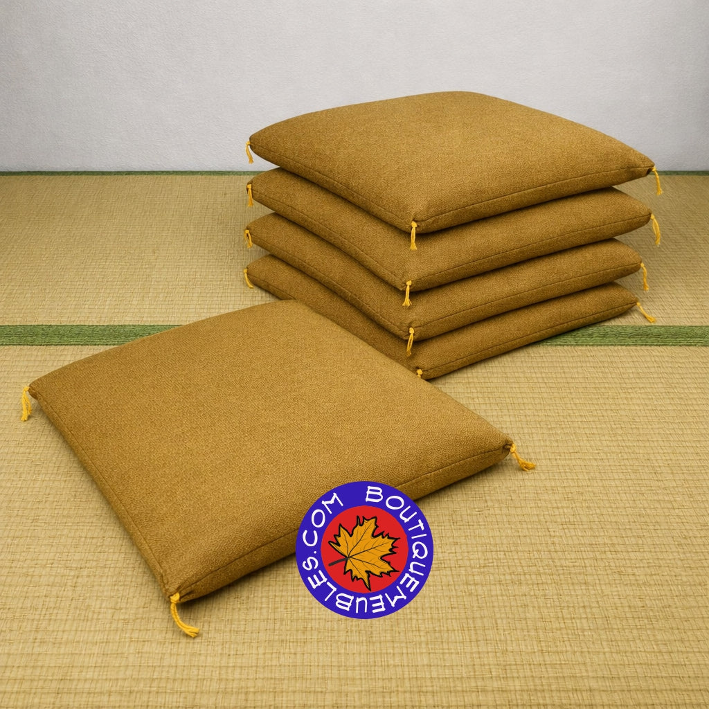 Coussins de sol de style japonais