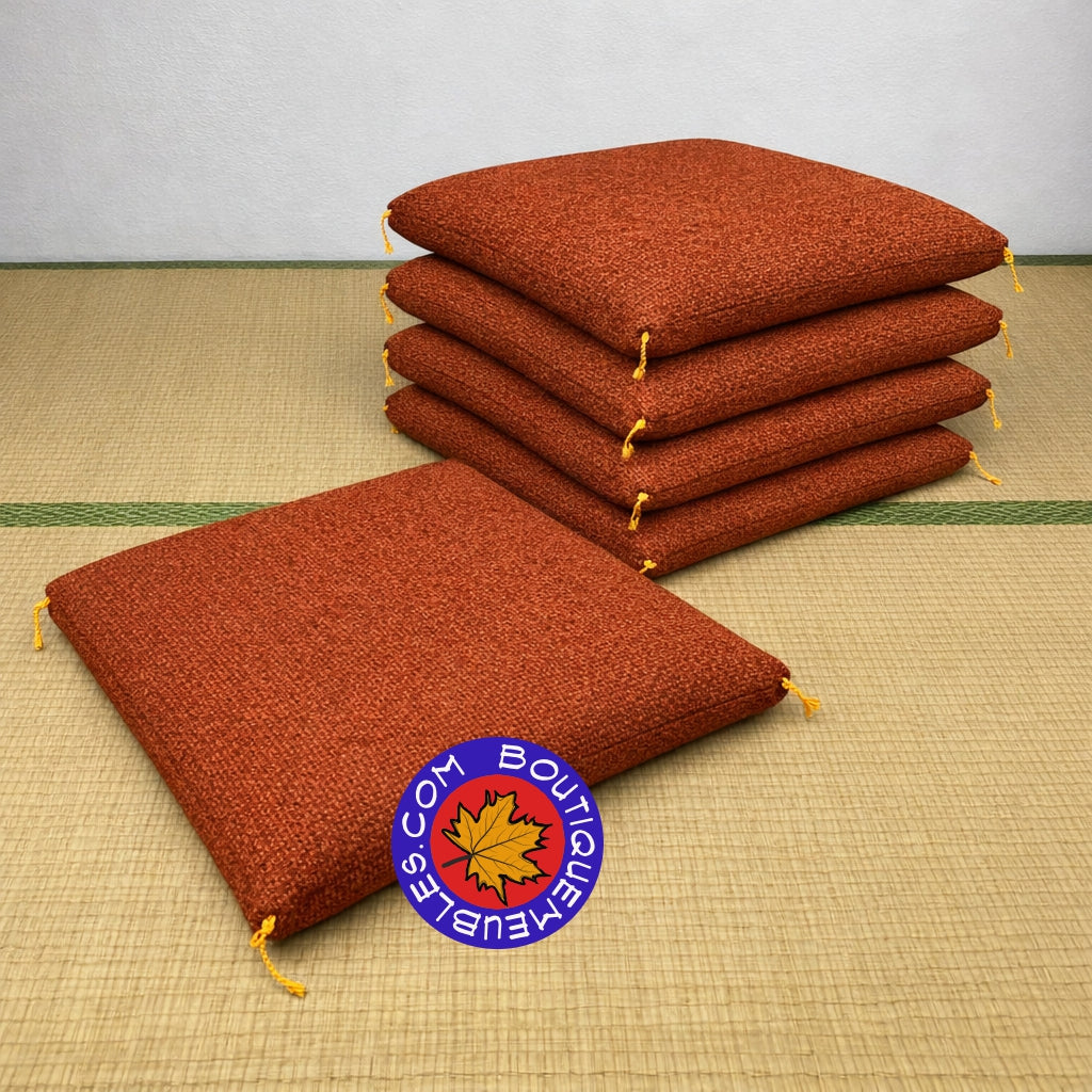 Coussins de sol de style japonais